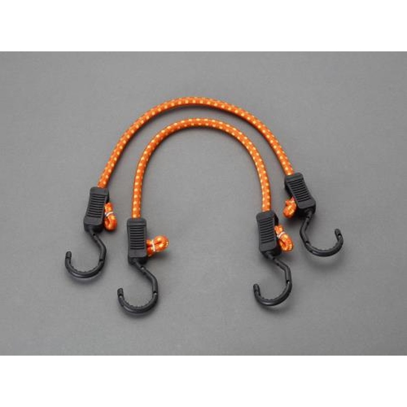 エスコ EA628WB-2A 152-762mmバンジーコード(アジャスタブル/オレンジ/2本 1個（ご注文単位1個）【直送品】