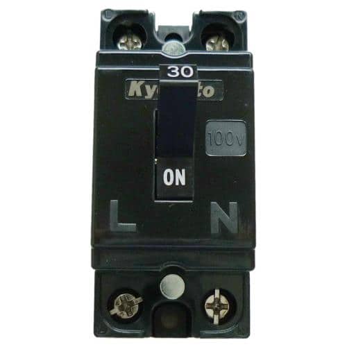 エスコ EA940MA-30A AC100V/30A 安全ブレーカー 1個 （ご注文単位1個）【直送品】