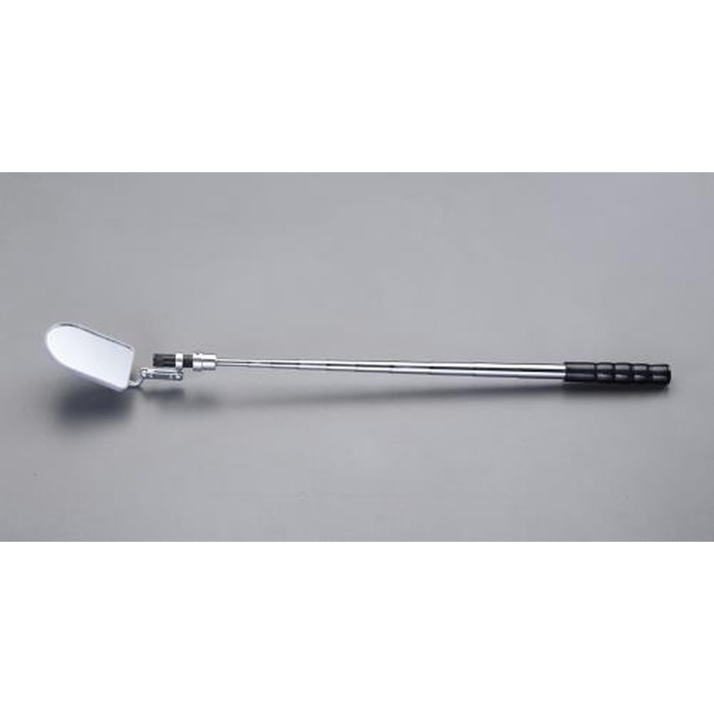 エスコ EA724GB-2A 100x72/398-1465mm点検ミラー(伸縮/LEDライト付) 1個（ご注文単位1個）【直送品】