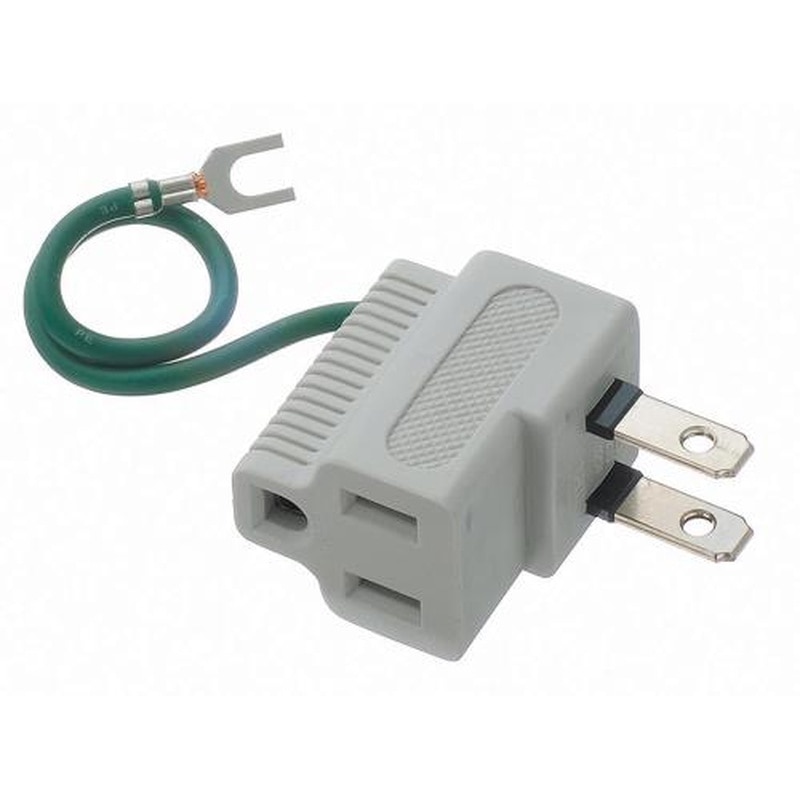 エスコ EA940BA-16A AC125V/15A変換プラグ 1個（ご注文単位1個）【直送品】