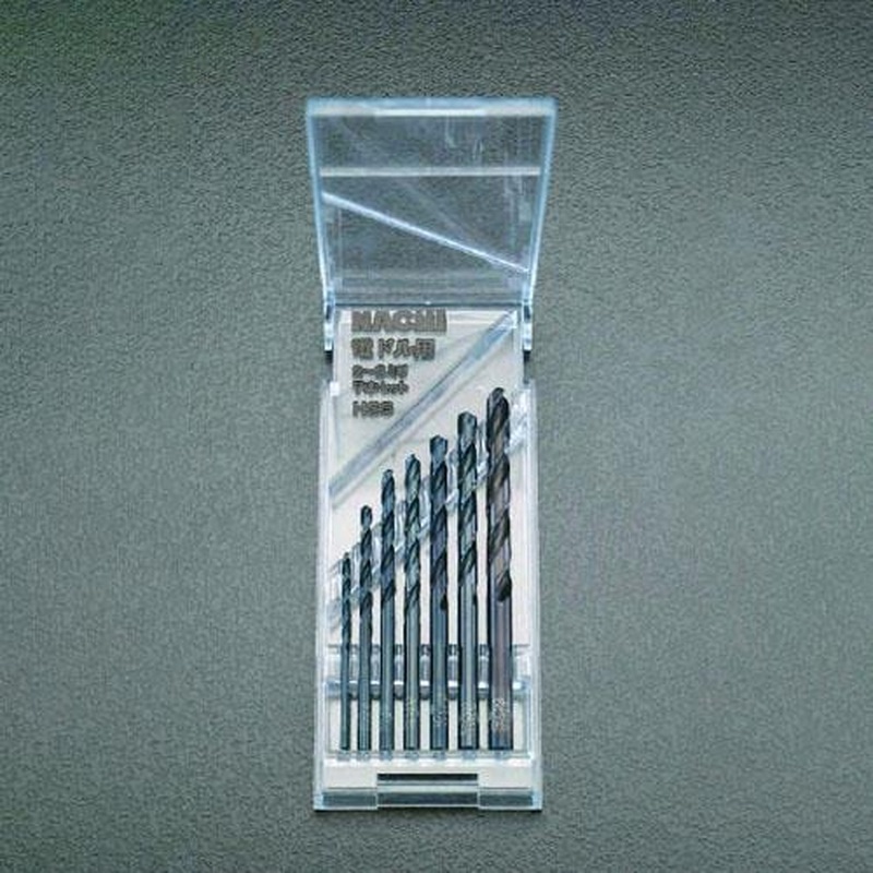 エスコ EA824N-7 2.0-6.0mm/7本組ストレートドリル(HSS) 1個（ご注文単位1個）【直送品】