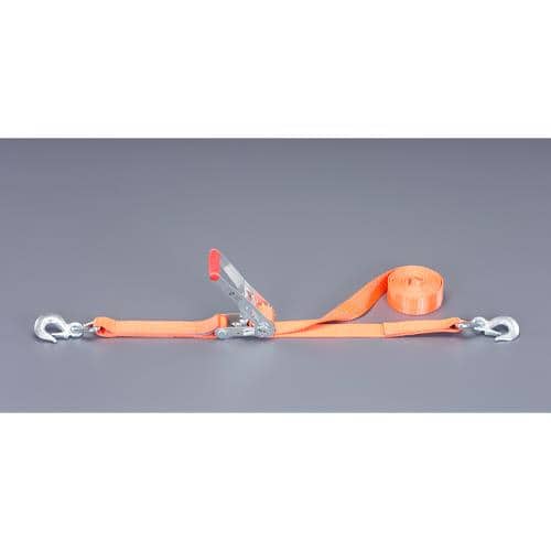 エスコ EA982CC-8C 50mmx8.0m/2500kg ベルト荷締機(ラチェット式) 1個 （ご注文単位1個）【直送品】