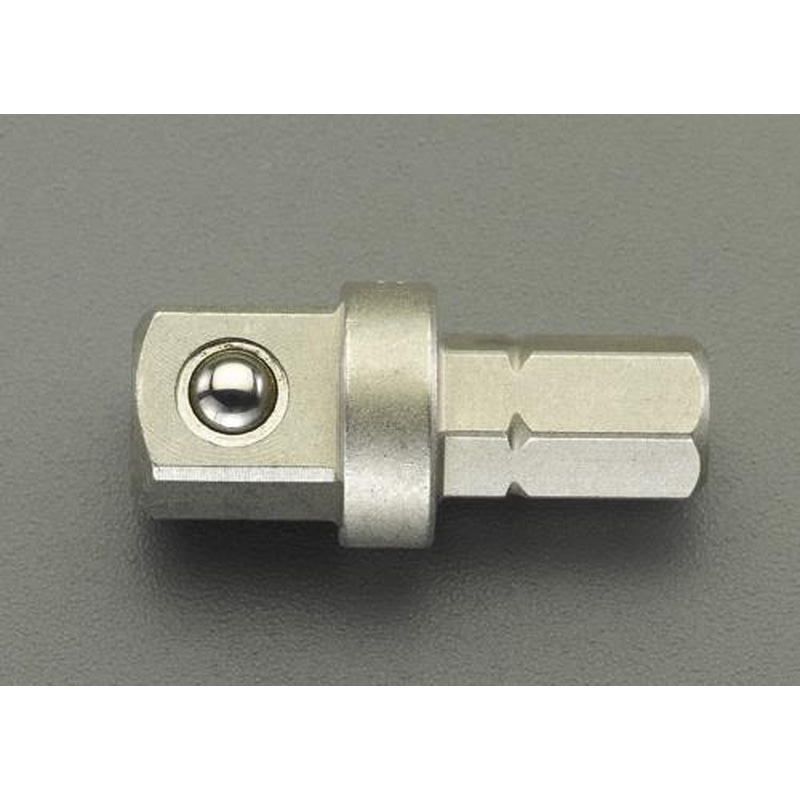 エスコ EA550W-3A 3/8”DRx5/16”HEX/30mmソケットアダプター 1個（ご注文単位1個）【直送品】