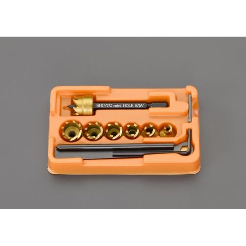 エスコ EA824HG 6-16mmホールソーセット(六角軸) 1個（ご注文単位1個）【直送品】