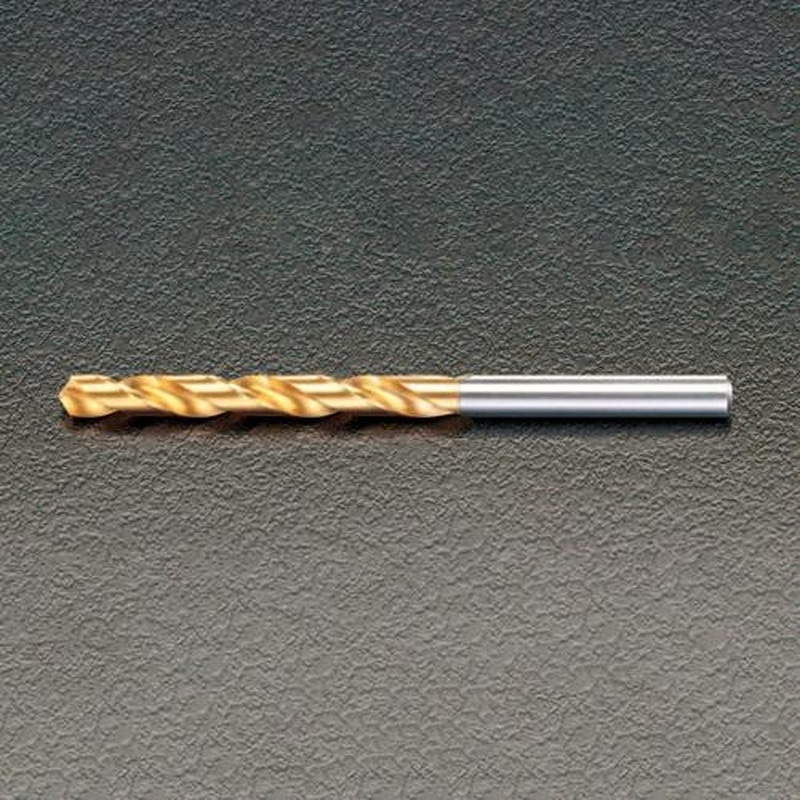 エスコ EA824NJ-9.5 9.5x125mmストレートシャンクドリル(TiNcoatHSS) 1個（ご注文単位1個）【直送品】