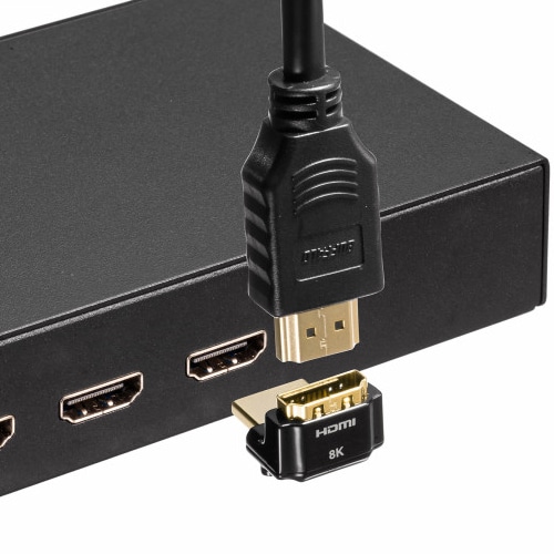 エスコ EA940PM-181B HDMI アダプター(L型上) 1個 （ご注文単位1個）【直送品】