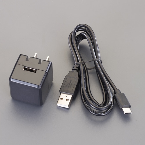 エスコ EA758C-108BB [充電式] ライト/LED(USBコード・ACアダプター付) 1個 （ご注文単位1個）【直送品】