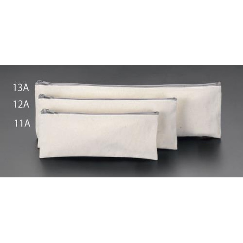 エスコ EA925MC-12A 300x110mmキャンバス工具袋 1個(ご注文単位1個)【直送品】