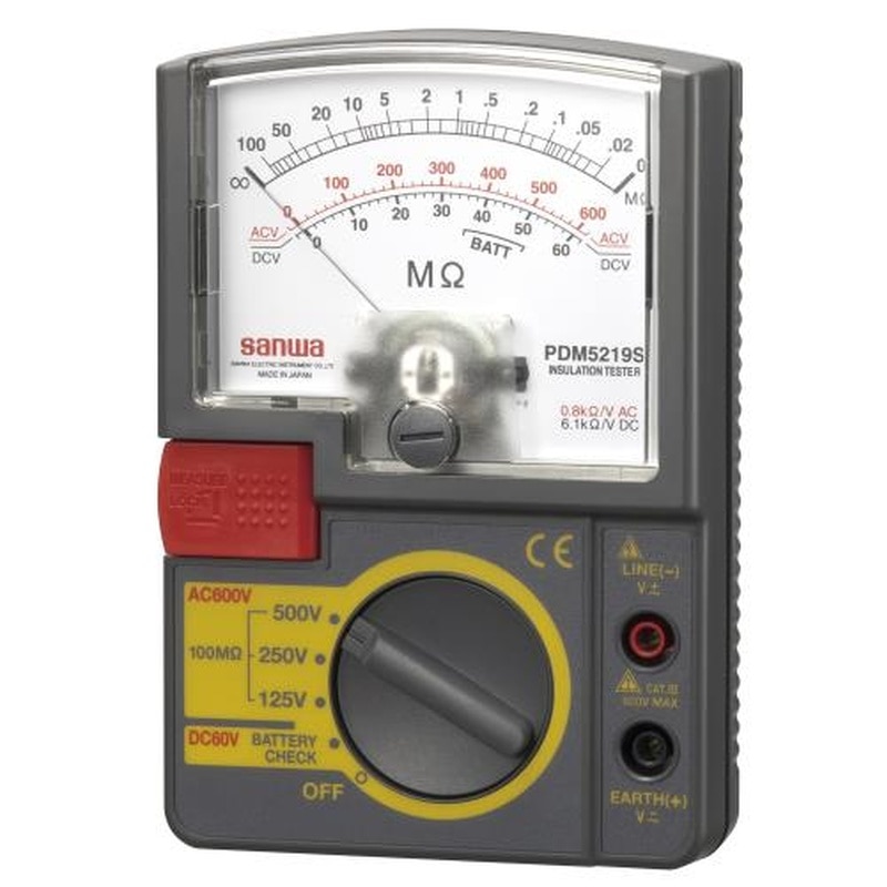 エスコ EA709G-13B アナログ絶縁抵抗計 1個（ご注文単位1個）【直送品】