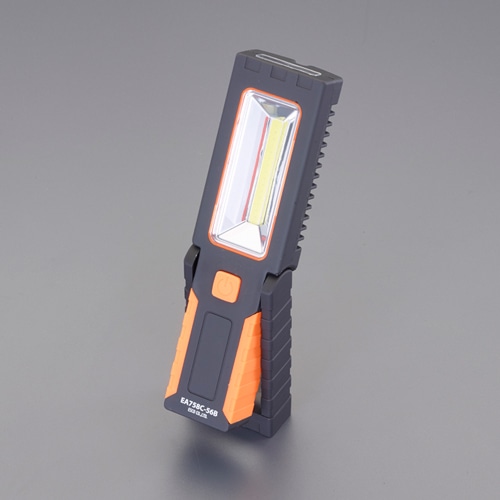 エスコ EA758C-856C ［単4x3本］　LEDライト（充電池セット） 1個（ご注文単位1個）【直送品】