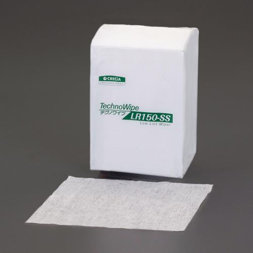 エスコ EA929AR-5A 150x150mm 工業用ワイパー(クリーンルーム/150枚) 1束 （ご注文単位1束）【直送品】