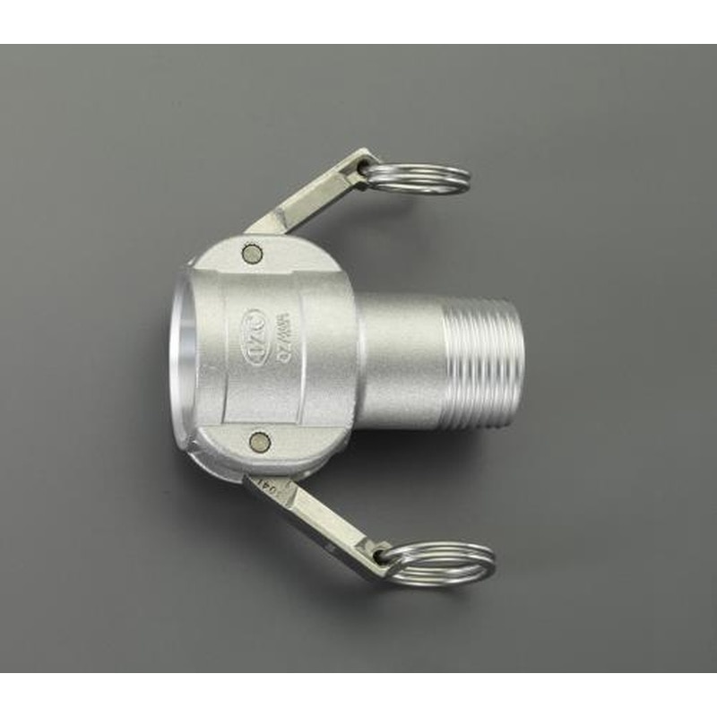 エスコ EA462BE-6A 3/4”雄ねじカップリング(アルミ製) 1個(ご注文単位1個)【直送品】