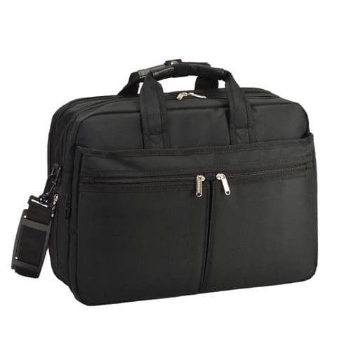 エスコ EA927AG-56A 410x300x140mm ビジネスバッグ(黒/B4) 1個 (ご注文単位1個)【直送品】