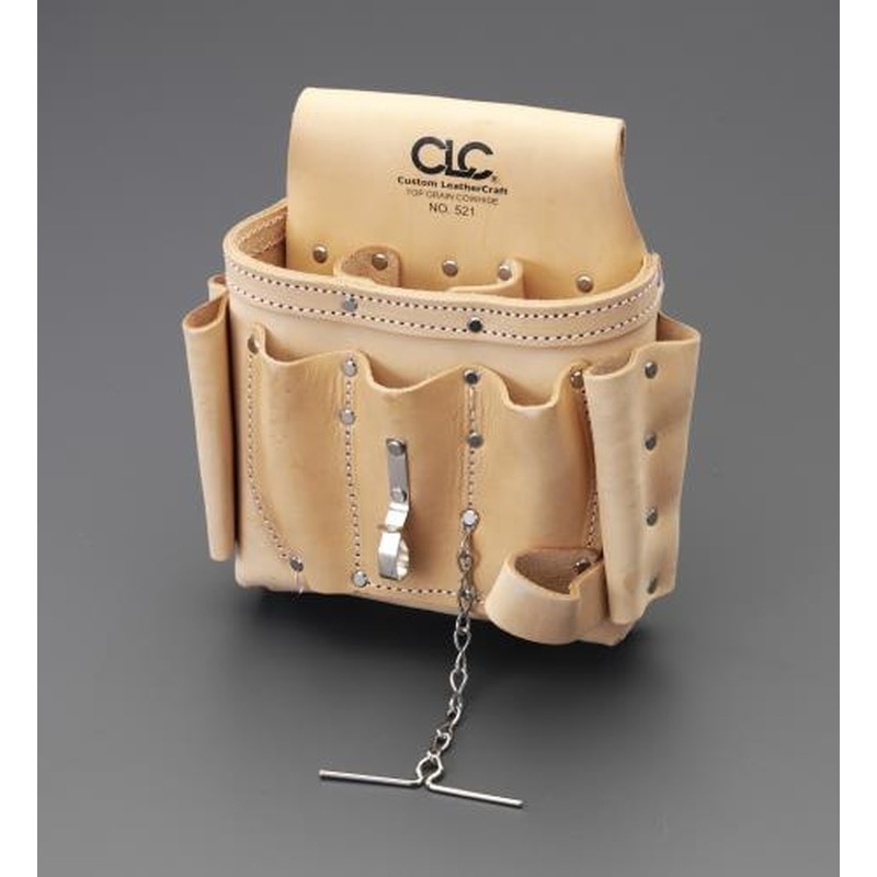 エスコ EA925KA-4B 215x100x250mmツールポーチ 1個（ご注文単位1個）【直送品】