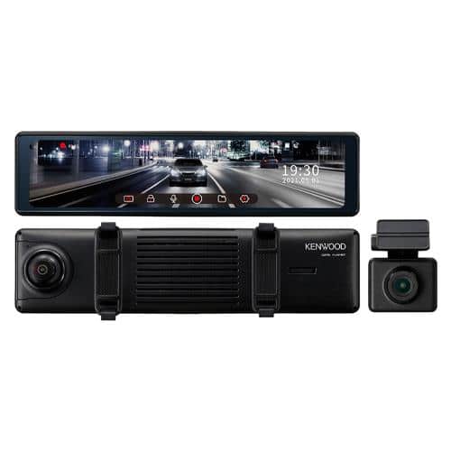 エスコ EA763AA-311A DC12V  ドライブレコーダー(12型/2カメラ) 1個 （ご注文単位1個）【直送品】