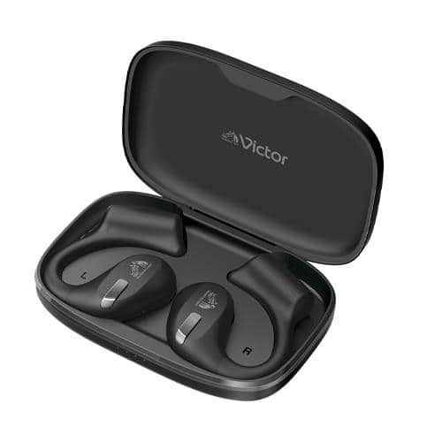 エスコ EA763BC-87A ステレオヘッドセット(ワイヤレス/フック型) 1個 （ご注文単位1個）【直送品】