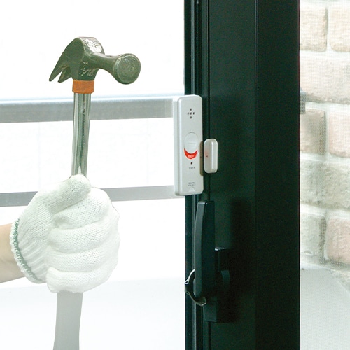 エスコ EA864CE-44A ［衝撃＆開放検知］窓用アラーム（2個） 1個（ご注文単位1個）【直送品】