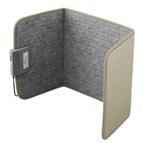 エスコ EA897CW-3 AC100V/160W 450x300x480mm デスクパネルヒーター 1個 （ご注文単位1個）【直送品】