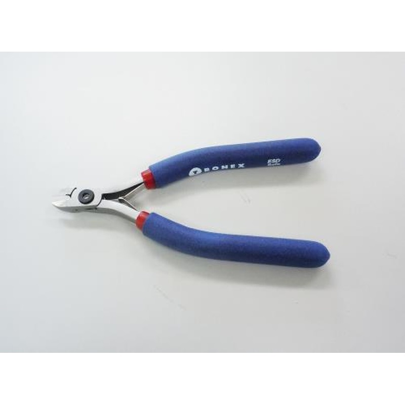 エスコ EA535TE-2A 140mm精密用ニッパー(フラッシュ/ESD) 1個（ご注文単位1個）【直送品】