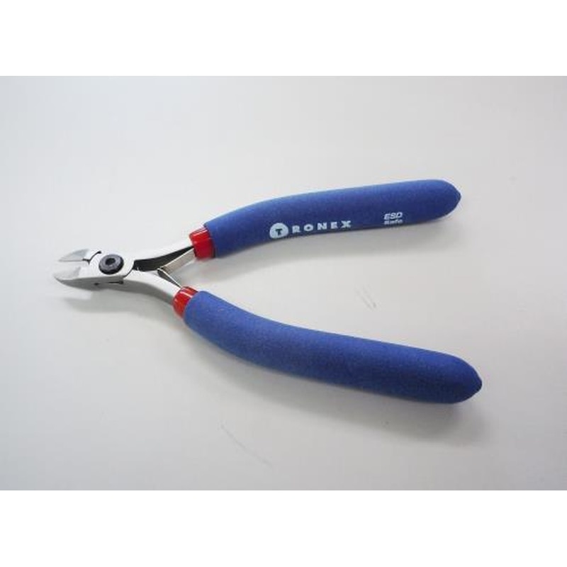 エスコ EA535TF-2A 140mm精密用ニッパー(フラッシュ/ESD) 1個（ご注文単位1個）【直送品】