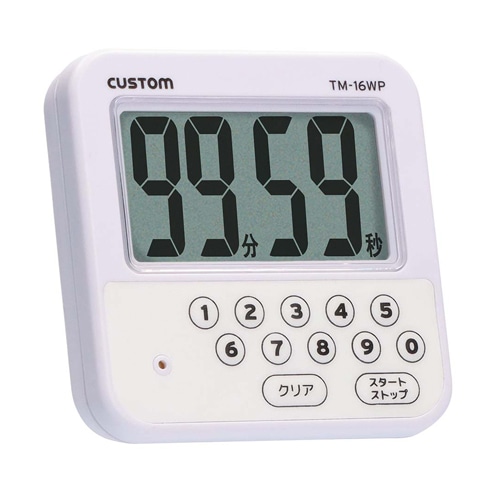 エスコ EA798C-61A 75x75x23mm タイマー(防水型/マグネット付) 1個(ご注文単位1個)【直送品】