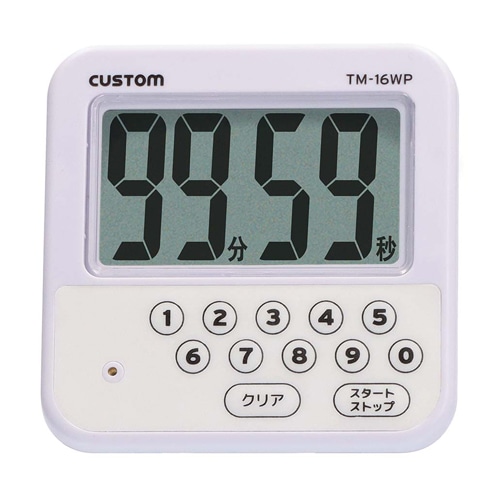 エスコ EA798C-61A 75x75x23mm タイマー(防水型/マグネット付) 1個(ご注文単位1個)【直送品】