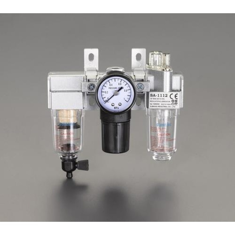 エスコ EA153AB-6A Rc1/4”ミニF.R.L.ユニット 1個(ご注文単位1個)【直送品】