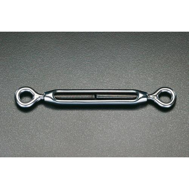 エスコ EA638CD-12A 1/2”ターンバックル(アイ＆アイ・ステンレス製) 1個（ご注文単位1個）【直送品】