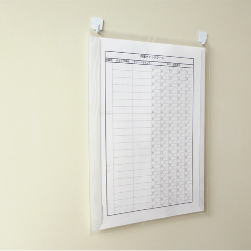 エスコ EA762DB-300 315x220mm/A4 スライドホルダー(マグネット付/5枚) 1個(ご注文単位1個)【直送品】