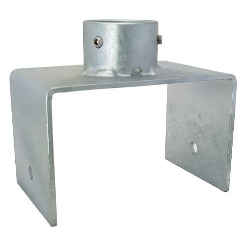 エスコ EA948TF-30A 48.6mm 単管パイプベース支柱金具(150mm用) 1個 （ご注文単位1個）【直送品】