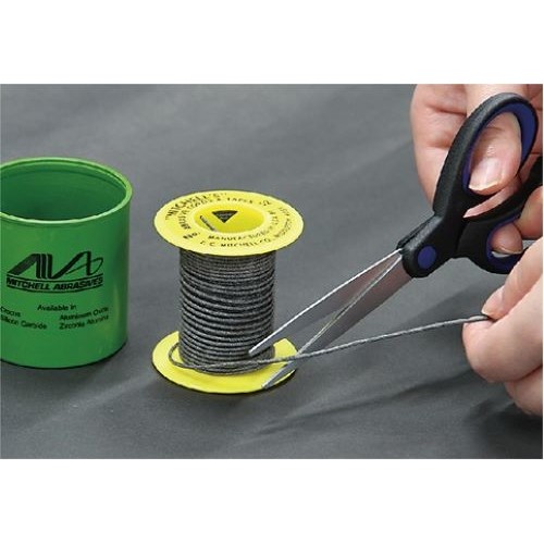 エスコ EA521PU-5 φ0.8mmx2m 紐やすり(#200) 1個(ご注文単位1個)【直送品】