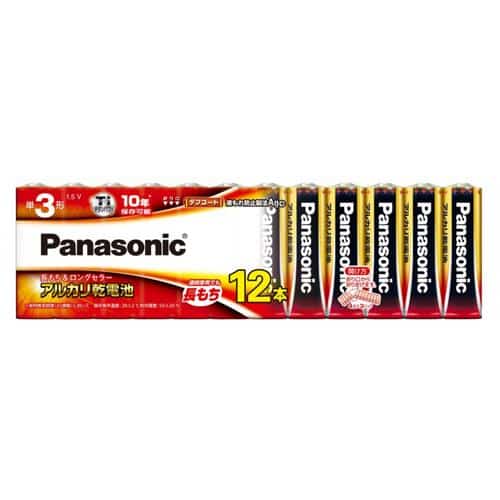 エスコ EA758YA-3B [単3x 12本] 乾電池(アルカリ) 1袋 （ご注文単位1袋）【直送品】