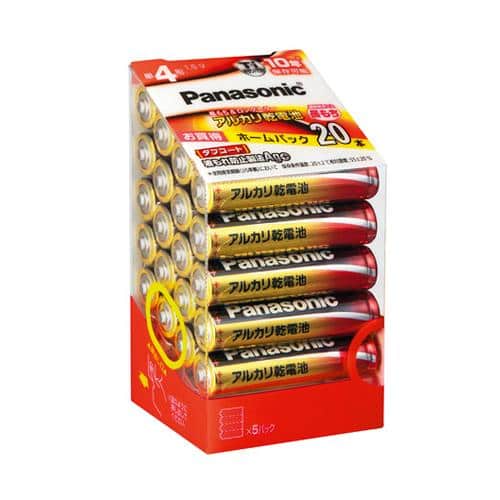 エスコ EA758YA-4C [単4x 20本] 乾電池(アルカリ) 1袋 （ご注文単位1袋）【直送品】