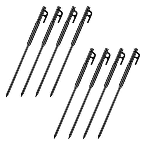 エスコ EA915DL-72 φ8x300mm ペグ(鍛造スチール製/8本) 1組 （ご注文単位1組）【直送品】