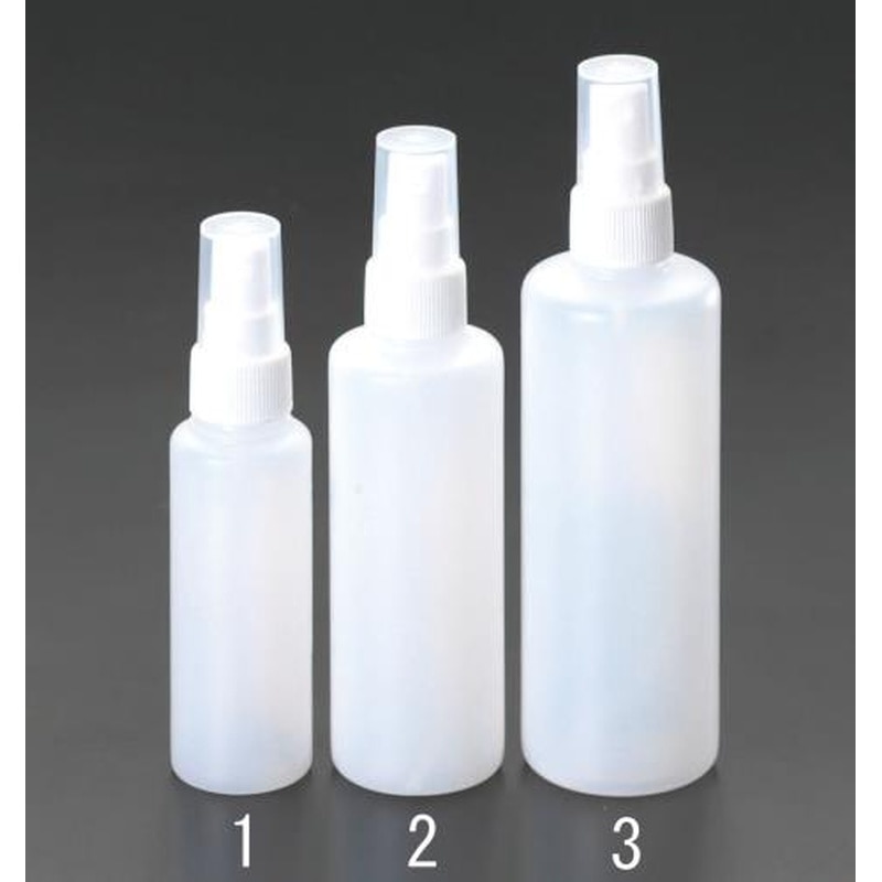 エスコ EA508AX-2 200mlスプレー容器(キャップ付) 1個（ご注文単位1個）【直送品】