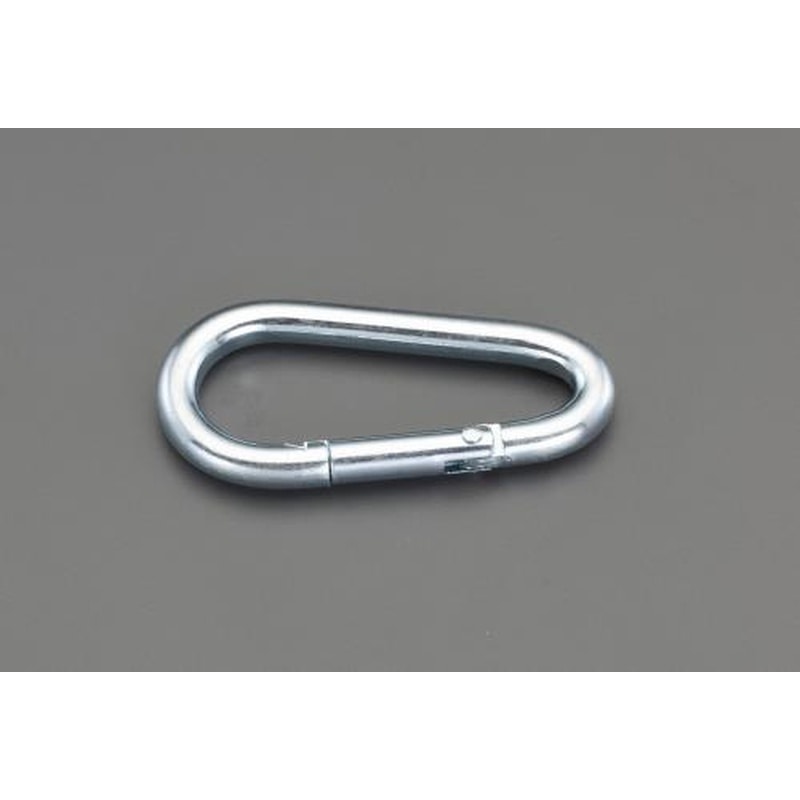 エスコ EA638JP-33 8.0x80mmスナップフック(10個) 1個（ご注文単位1個）【直送品】