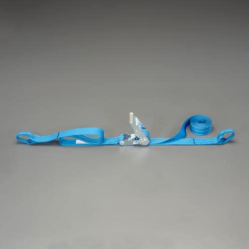 エスコ EA982SA-34A 50mmx 4.0m/ 764kg ベルト荷締機(両端アイ型) 1個 （ご注文単位1個）【直送品】