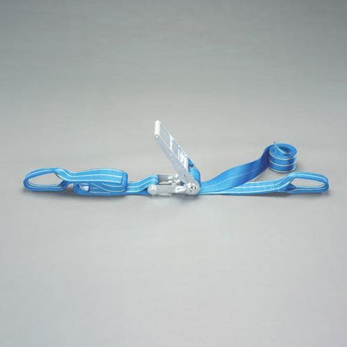 エスコ EA982SA-55A 75mmx 5.0m/2540kg ベルト荷締機(両端アイ型) 1個 （ご注文単位1個）【直送品】