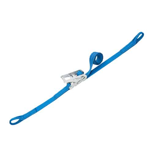 エスコ EA982SA-56A 75mmx 6.0m/2540kg ベルト荷締機(両端アイ型) 1個 （ご注文単位1個）【直送品】