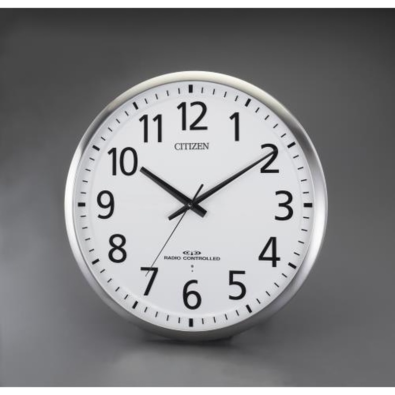 エスコ EA798CB-15B φ550mm［電波]掛時計 1個（ご注文単位1個）【直送品】