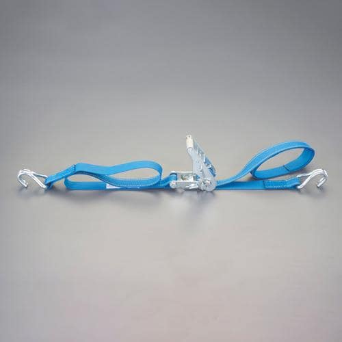 エスコ EA982ST-13A 35mmx 3.0m/ 509kg ベルト荷締機(両端フック型) 1個 （ご注文単位1個）【直送品】