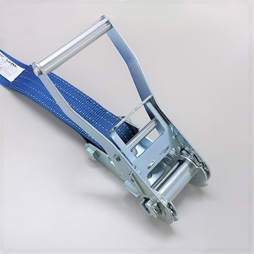 エスコ EA982ST-24A 50mmx 4.0m/1010kg ベルト荷締機(両端フック型) 1個 (ご注文単位1個)【直送品】