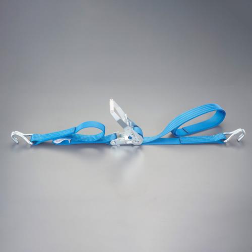 エスコ EA982ST-28A 50mmx 8.0m/1010kg ベルト荷締機(両端フック型) 1個 （ご注文単位1個）【直送品】