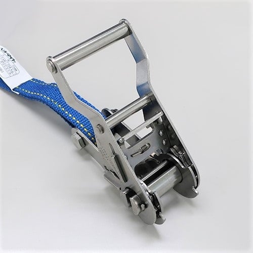 エスコ EA982SE-6A 25mmx 6.0m/509kg ベルト荷締機(エンドレス/SUS) 1個 (ご注文単位1個)【直送品】