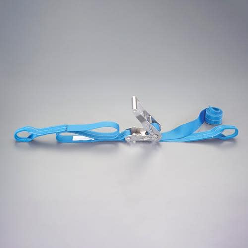 エスコ EA982SD-28A 50mmx 8.0m/764kg ベルト荷締機(両端アイ/SUS) 1個 (ご注文単位1個)【直送品】