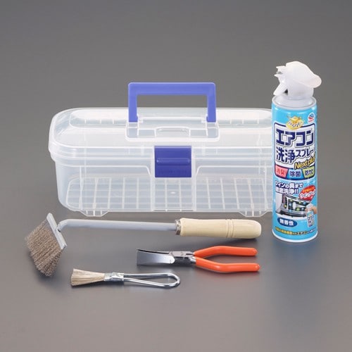 エスコ EA109WZ-1A フィンクリーナーセット 1セット （ご注文単位1セット）【直送品】