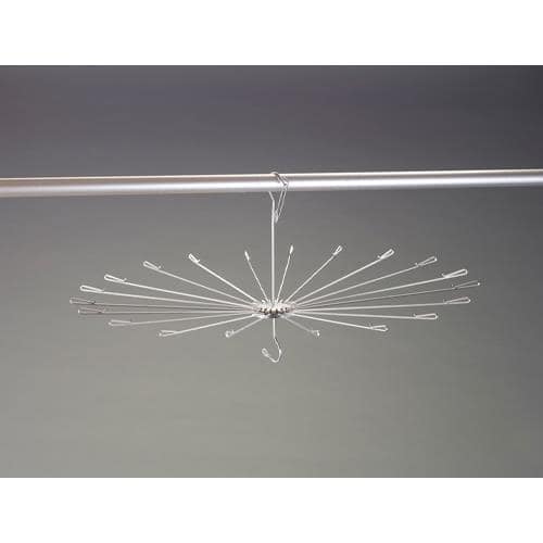 エスコ EA928CY-23 810x810x390mm タオル用ハンガー(ステンレス製) 1個 （ご注文単位1個）【直送品】