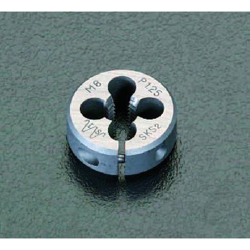 エスコ EA829MK-10D M10x0.75/25mmダイス(SKS2) 1個（ご注文単位1個）【直送品】