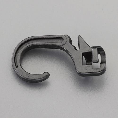 エスコ EA628WL-320 φ7.0mm 丸ゴムロープフック(2個) 1組 （ご注文単位1組）【直送品】