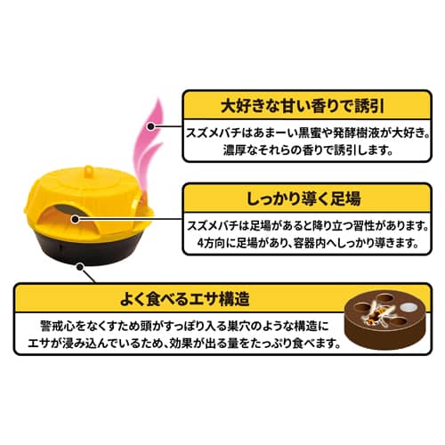 エスコ EA941D-84A ススメバチ駆除剤(スズメバチの巣撃滅/1個) 1個 (ご注文単位1個)【直送品】